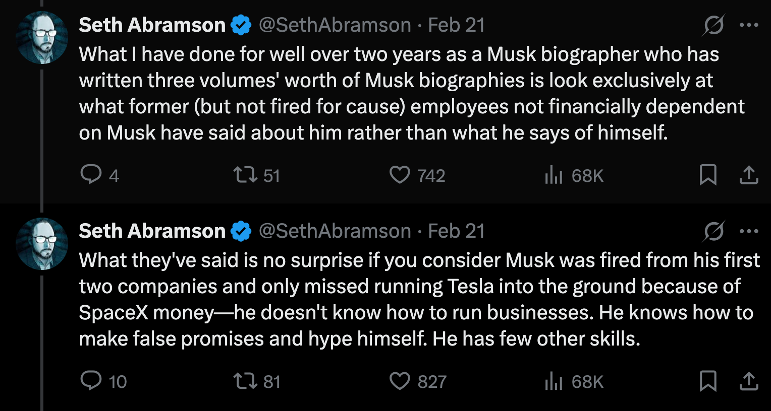 A biographer's take